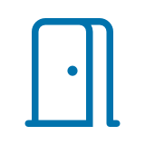 Reserve a Room quick link blue icon