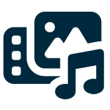 Digital Library mobile hover icon