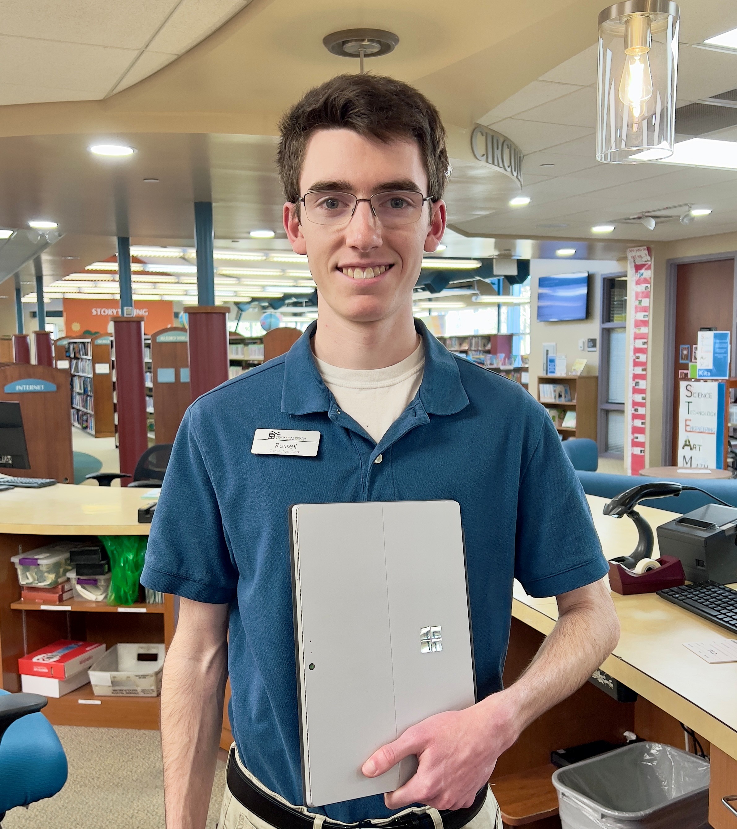 Our Librarian is ready to help with your technology needs.