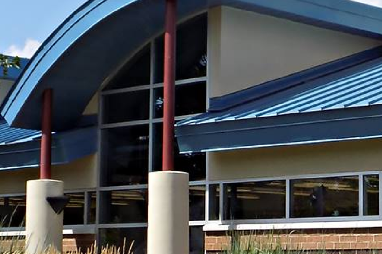 Town and Country Public Library building entrance