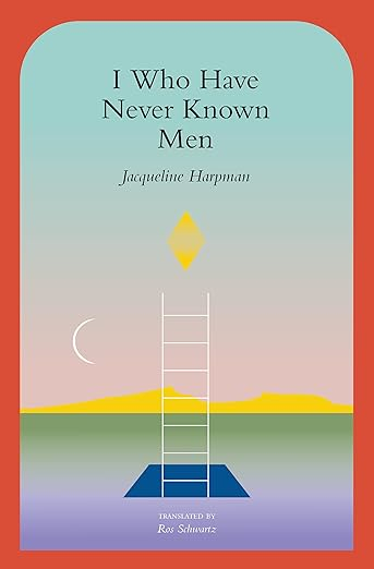 A ladder emerges from the ground into a blue sky