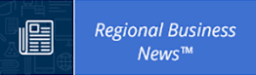 Blue background with white text reading 'Regional Business News'
