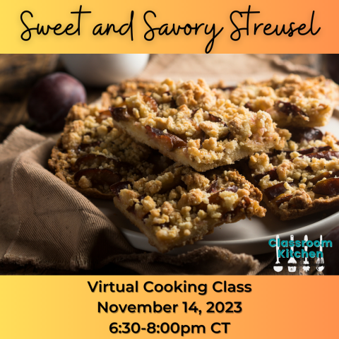 Sweet and Savory Streusel